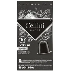 Cellini 10er-Pack Kaffeekapseln »Cellini Espresso Intenso« braun