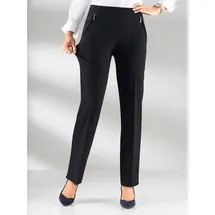 ADELINA Hose komfortabel Schwarz 225