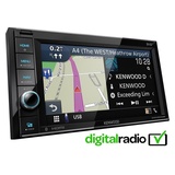 Kenwood DNR4190DABS 2 DIN Autoradio Apple CarPlay DAB+ Bluetooth Einbau-Navigationsgerät schwarz