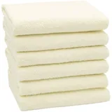 ZOLLNER Handtuchset 50 x 100 cm braun 6 St.