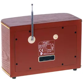 Adler AD 1187 Retro Radio braun
