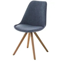 Esszimmerstuhl  Cicero , blau , Maße (cm): B: 47 H: 84