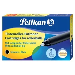 Pelikan Tintenroller-Patronen KM/5 schwarz