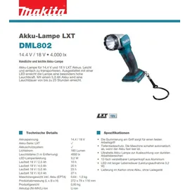 Makita AKKU-SPEZIALSET DLX6046