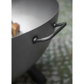 Cook King Feuerschale KONGO Ø 85 cm Schwarz