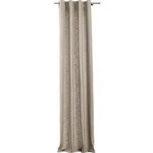 MYDECO Schlaufenschal Leinen-Look (B x H: 135 x 245 cm, 100 % Polyester, Beige)