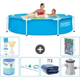 Frame Pool Rund - 244x51 Cm - 7-teilig  S20