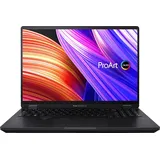 Asus ProArt StudioBook Pro 16 OLED W7604J3D-MY010W, Creator Notebook, mit Zoll Display Touchscreen, Intel® CoreTM i9,i9-13980HX Prozessor, 32 GB RAM, 2 TB SSD, UHD Graphics, Schwarz, Windows 11 Home (64 Bit)