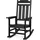 Vevor Schaukelstuhl HIPS 87 x 110 x 0 cm Schwarz