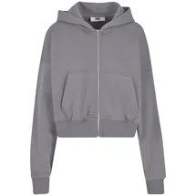 Def Zip Hoodie - grau, - XL