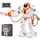Vevor RC-Roboter Spielzeug für Kinder, programmierbarer ferngesteuerter Smart-Roboter mit Kampfmodus und Kugeln, interaktiver laufender und tanzender Roboter für Kinder ab 3 Jahren, 300 x 135 x 355 mm
