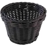 APS Korb rund Brot/Obstkorb Ø 13 cm H: 10 cm schwarz