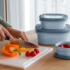 SUNWARE Frischhaltedose blaugrau 1,3 l