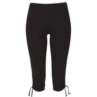 beachtime by lascana Caprileggings 7/8-Länge Schwarz 36/38