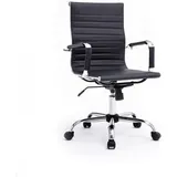 Equip Bürostuhl Kunstleder Schwarz