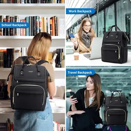 Rucksack Damen 15,6 Zoll Groß Backpack