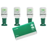 Plum Augenspülung, 4691 200ml, Pflasterspender Leer 4x 5501 Quickfix 1x - Plum