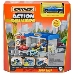MATCHBOX Spielzeug-Auto »Mattel Matchbox Service Center Spielset« bunt