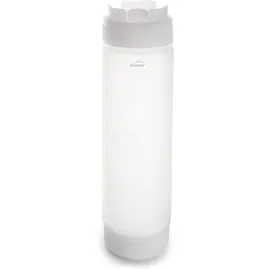 Lacor - 61980 - Flaschenflasche, Soßenbehälter, Soßenflasche, Polypropylen, Nicht tropfend, Silikondüse, BPA frei, 700 ml