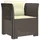 vidaXL 1-Sitzer Sessel 1 x 1 x 1 cm hellgrau