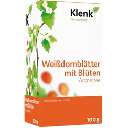 Weißdornblätter mit Blüten Tee 100 g Tee
