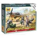 Zvezda 1:72 WWII deutsche Luftwaffe Bodenpersonal