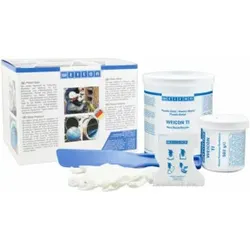 WEICON TI, titaniumgefülltes Epoxidharz-System für Reparatur und Formgebung, 2 kg, grau