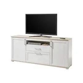 HBZ Romance TV-Lowboard 190 x 82 x 44 cm Sibiu Lärche/Eiche San Remo Optik Spanplatte/Holzwerkstoff
