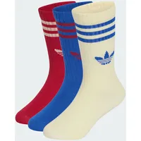 adidas Crew Socken 3 Paar Team Victory Red/Bold Blue/Warm Vanilla 28-30