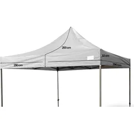 GRASEKAMP Ersatzdach Faltpavillon 3 x 3 m Grau