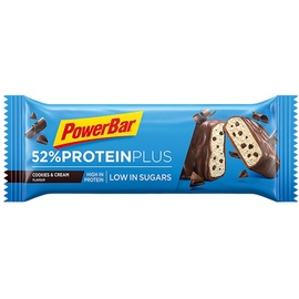 PowerBar 52% Protein Plus Cookies & Cream Riegel 50 g