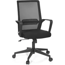 hjh OFFICE Home Office Bürostuhl PRESTON Stoff mit Armlehnen