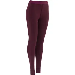 DEVOLD EXPEDITION MERINO SILK Lange Damen Funktionsunterhose rot - L