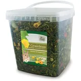 JR Farm Grainless Herbs Zwergkaninchen Kleintierfutter 1 Kilogramm (5 Liter) Eimer