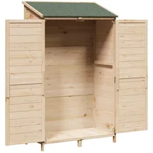 vidaXL Gartenhaus 1,06 x 0,56 m Beige