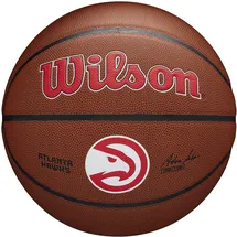 Wilson Basketball Team Alliance Atlanta Hawks Indoor/Outdoor, Mischleder, Größe: 7
