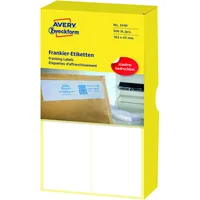 Avery Zweckform Frankieretiketten 3440 weiß 163,0 x 43,0 mm