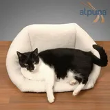 ALPUNA® Kuschelhöhle LUISE L / 34x42x30cm TxBxH / Katzenbett Katzenhaus NEU!