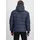 Alpha Industries Steppjacke ALPHA INDUSTRIES "Hooded Puffer Alpha FD", Herren, Gr. 3XL, blau (rep blau), Web, Obermaterial: 100% Nylon, unifarben, regular fit normal, ohne Ausschnitt, Rippbündchen, Jacken Steppjacke