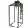 DanDiBo Ambiente Blumenhocker 60 x 50 cm Schwarz