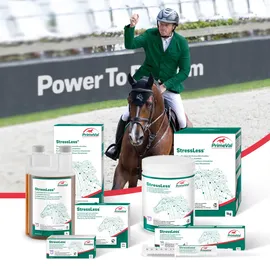 Primeval Stressless Pulver für Pferde - beruhigendes Ergänzungsfuttermittel Stress-Situationen 500 g