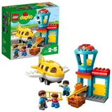 LEGO 10871 DUPLO Flughafen, Bauset mit Flugzeug für Kinder ab 2 Jahre