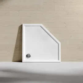 Hüppe Purano Fünfeck-Duschwanne, 210601055,