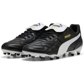 Puma King Top FG/AG Erwachsene schwarz/weiß/gold 45