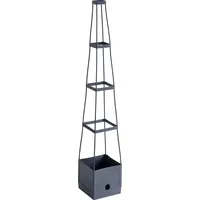 Meister Craft Meister Pflanzturm 150 x 25 x 25 cm Schwarz