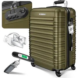 Kesser Hartschalen-Trolley 4-Rollen 66 cm / 84 l grün