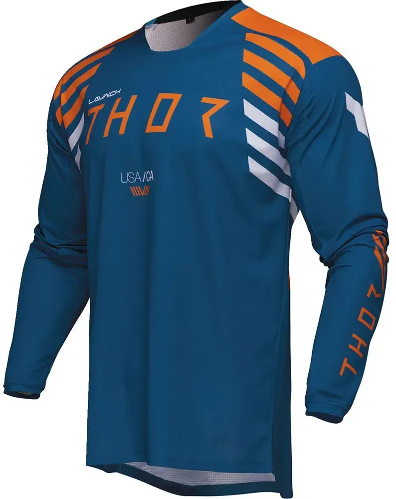 Thor Launchmode Zone Langarm-trikot - Blue - M