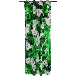 Toiletpaper Roses Wohnzimmervorhang