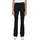 Noisy May Damen Nmsallie Hw Flare Vi023bl Noos Jeans, Schwarz, 26W / 32L EU - 26W / 32L