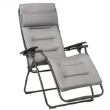 Lafuma Futura BeComfort Relaxsessel 70 x 83 x 117 cm silber klappbar